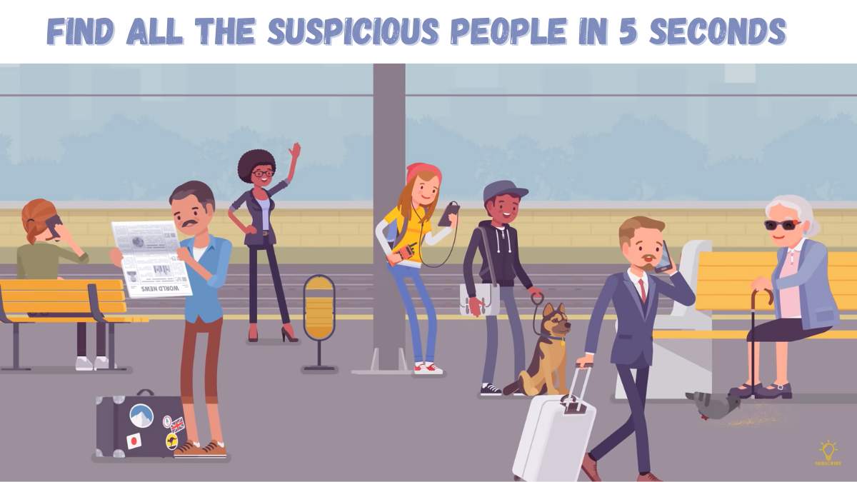 Brain teaser: You’d Make A Good Detective If You Can Find All The Suspicious People In 5 Seconds