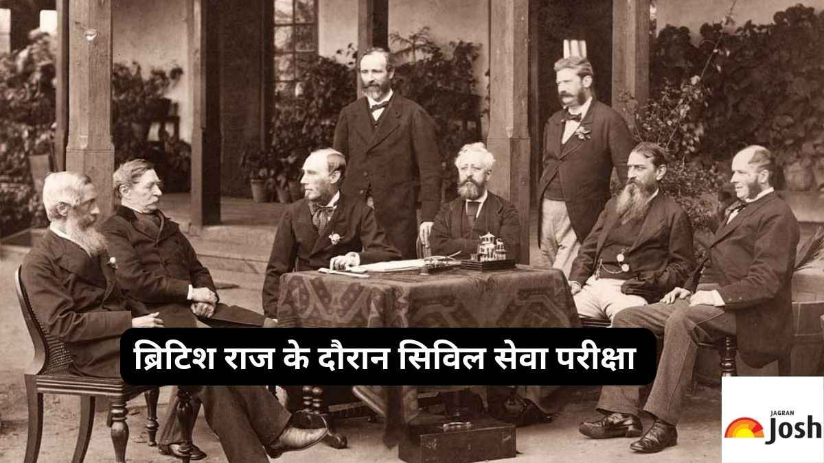 know how civil services exam was conducted during british rule 