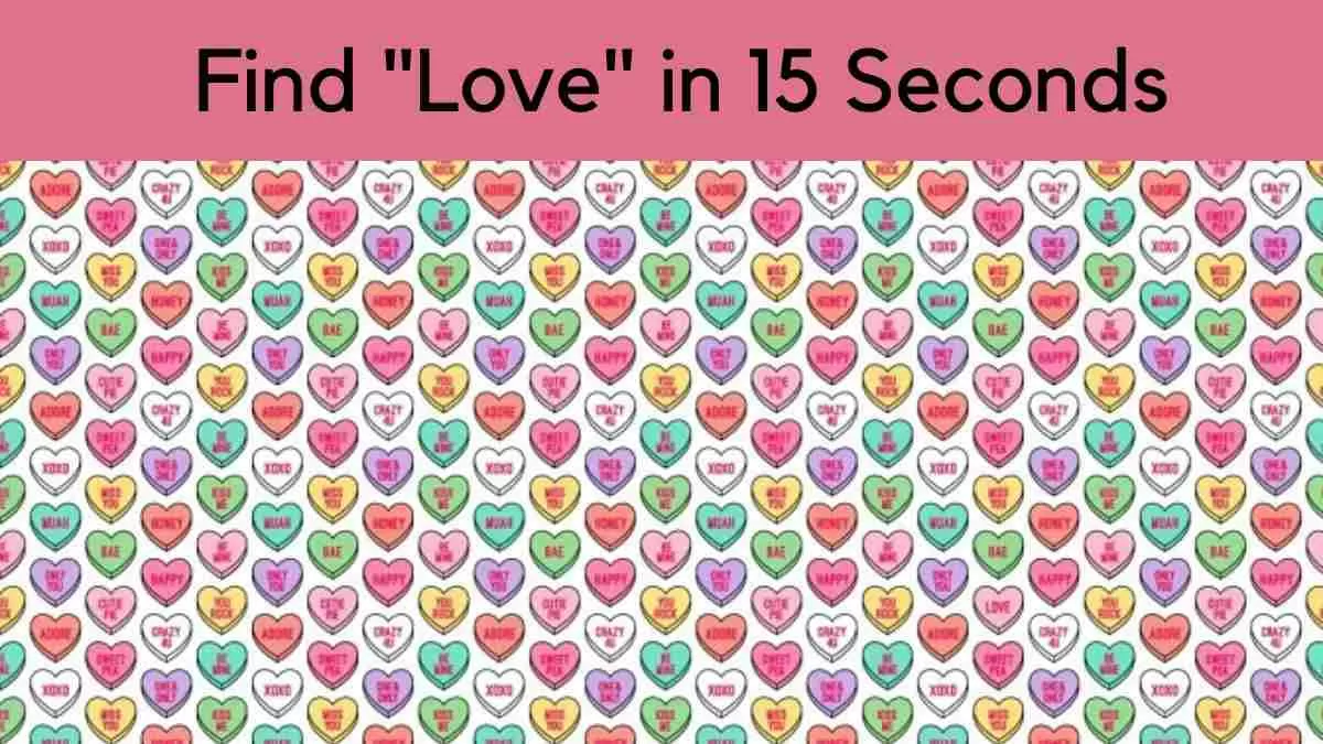 Seek and Find: Can you find the word 'love' in the image within 15 seconds?