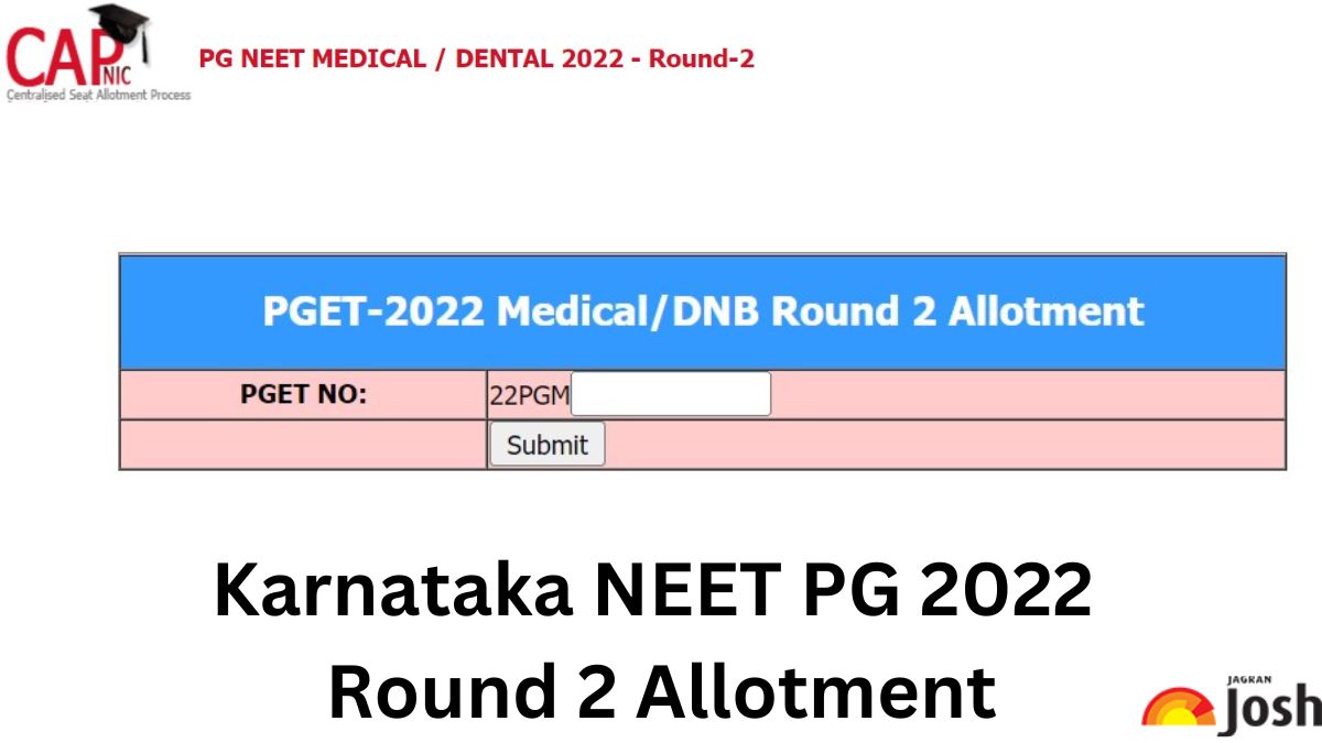 Karnataka NEET PG 2022 Round 2 Allotment