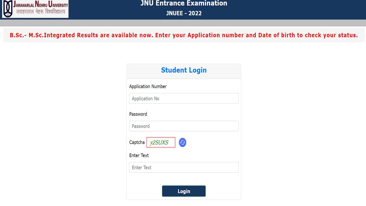 JNU UG 4th Merit List 2022 (OUT)