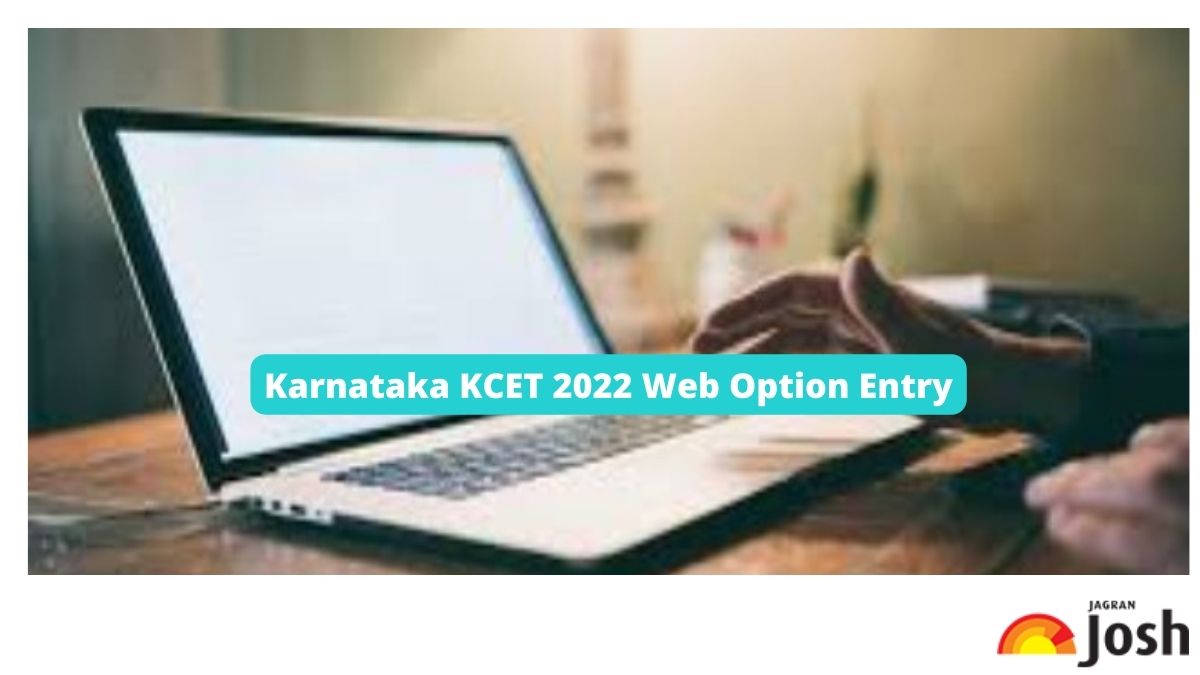 Karnataka KCET 2022 Web Option Entry