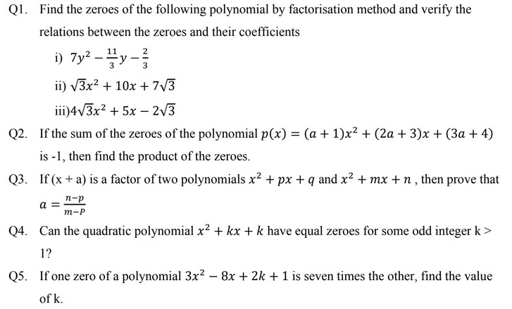 Cbse Class 10 Maths Chapter 2 Important Questions And Answers For 2023 0120