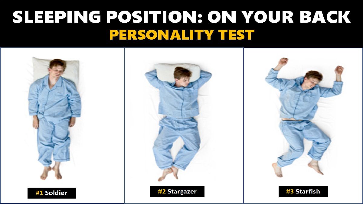 Can Sleeping On Your Back Make Your Face Symmetrical Sleeping On Your Back Reveals Your True Personality Traits