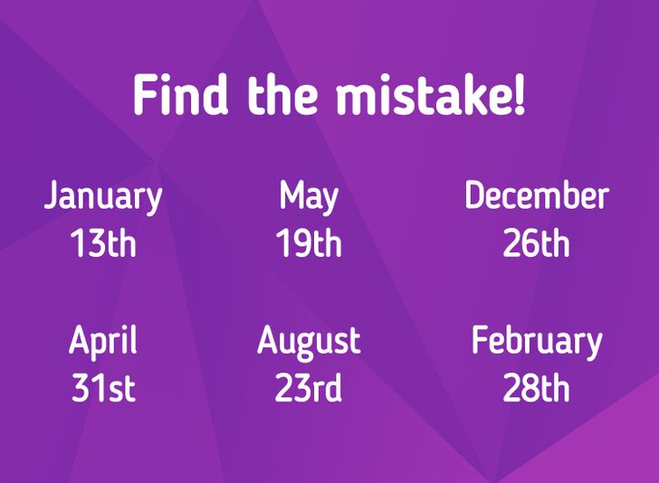 Brain Test: You Are Highly Attentive If You Can Find The Mistake Within 7  Seconds!, brain test 