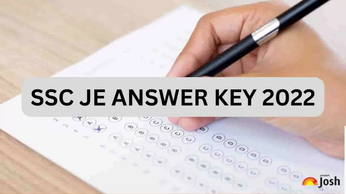 SSC JE Answer Key 2022