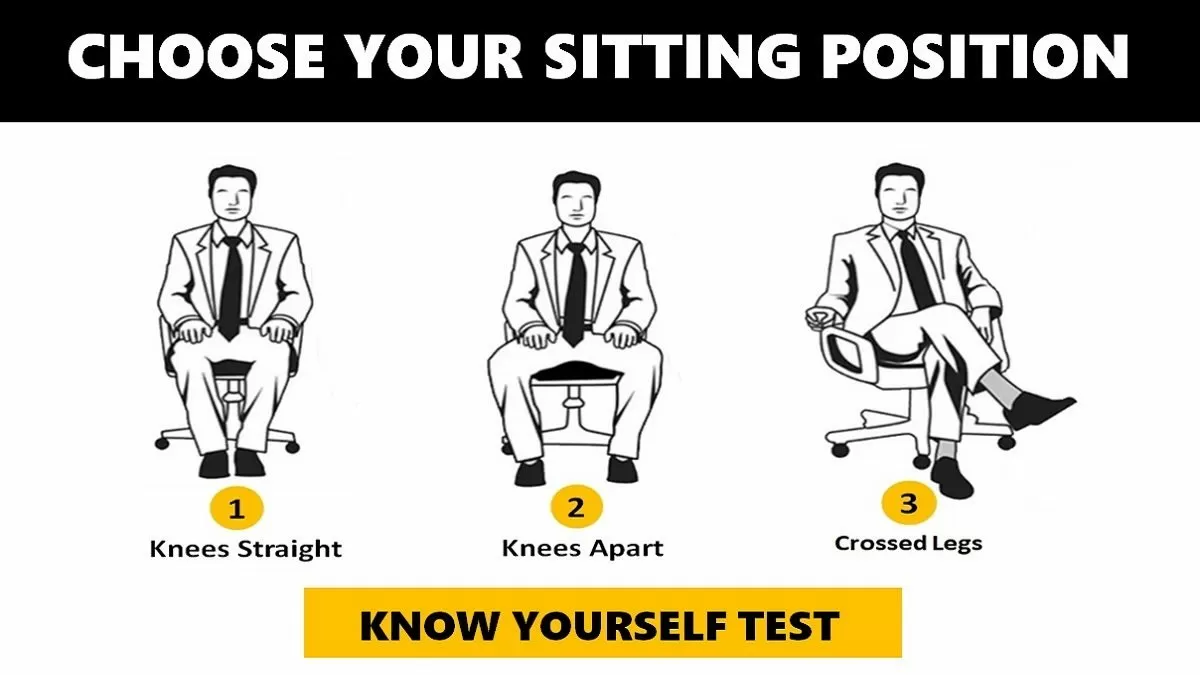 Know Yourself Test: Sitting Position You Choose Reveals Your True Nature and Character
