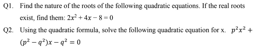 CBSE Class 10 Maths Chapter 4 Important Questions with Solutions ...