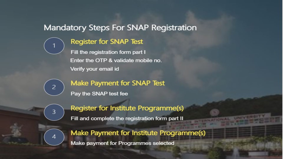 SNAP 2022 Registration Window To Close Tomorrow