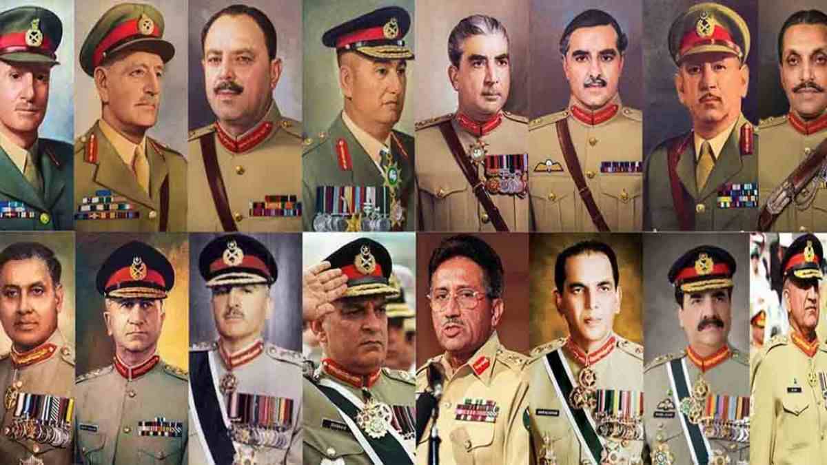 List of Pakistan Chief of Army Staff