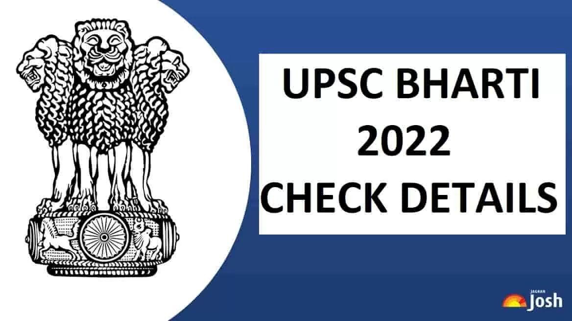 UPSC Recruitment 2022