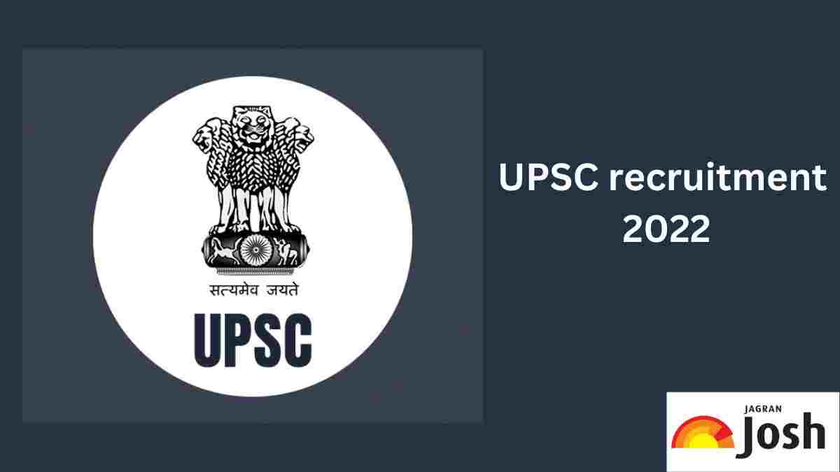 UPSC Bharti 2022 सीनियर साइंटिफिक असिस्टेंट तथा अन्य पदों पर निकली