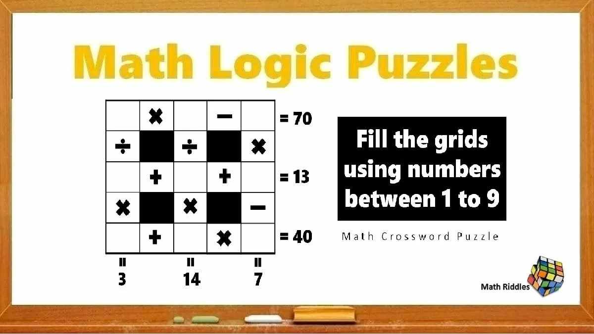 Math Riddles: Find Missing Shapes Quiz, Can You Solve in 20