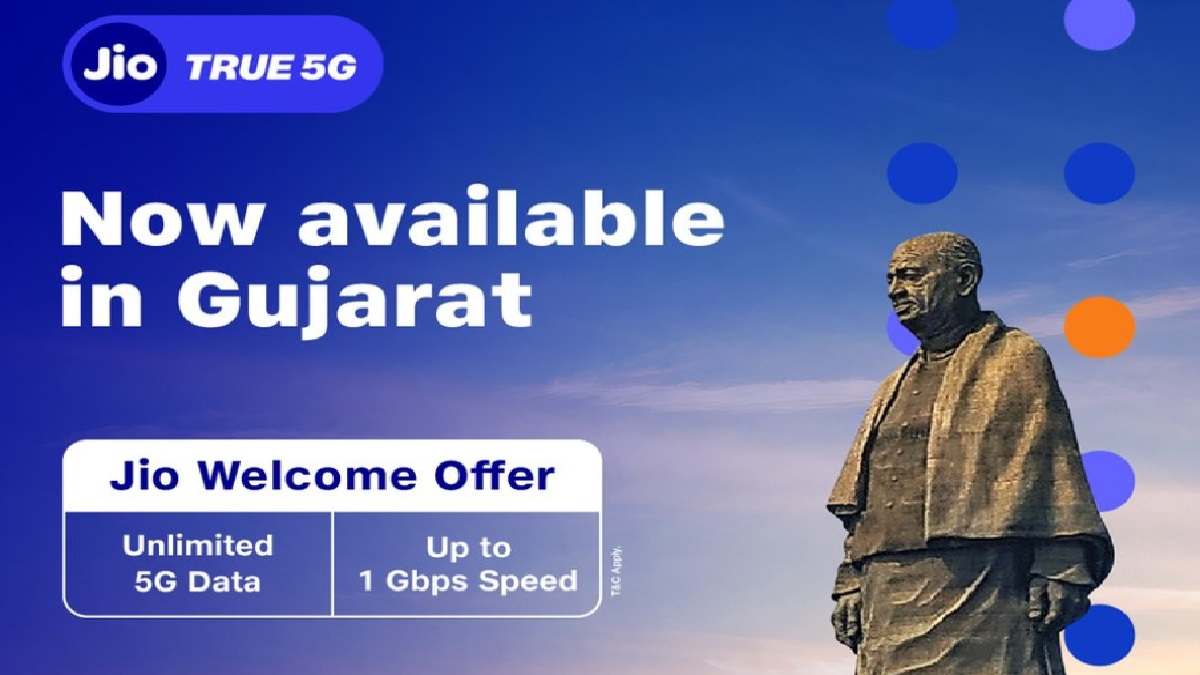 Gujarat becomes the first state in the country to get Jio 5G services