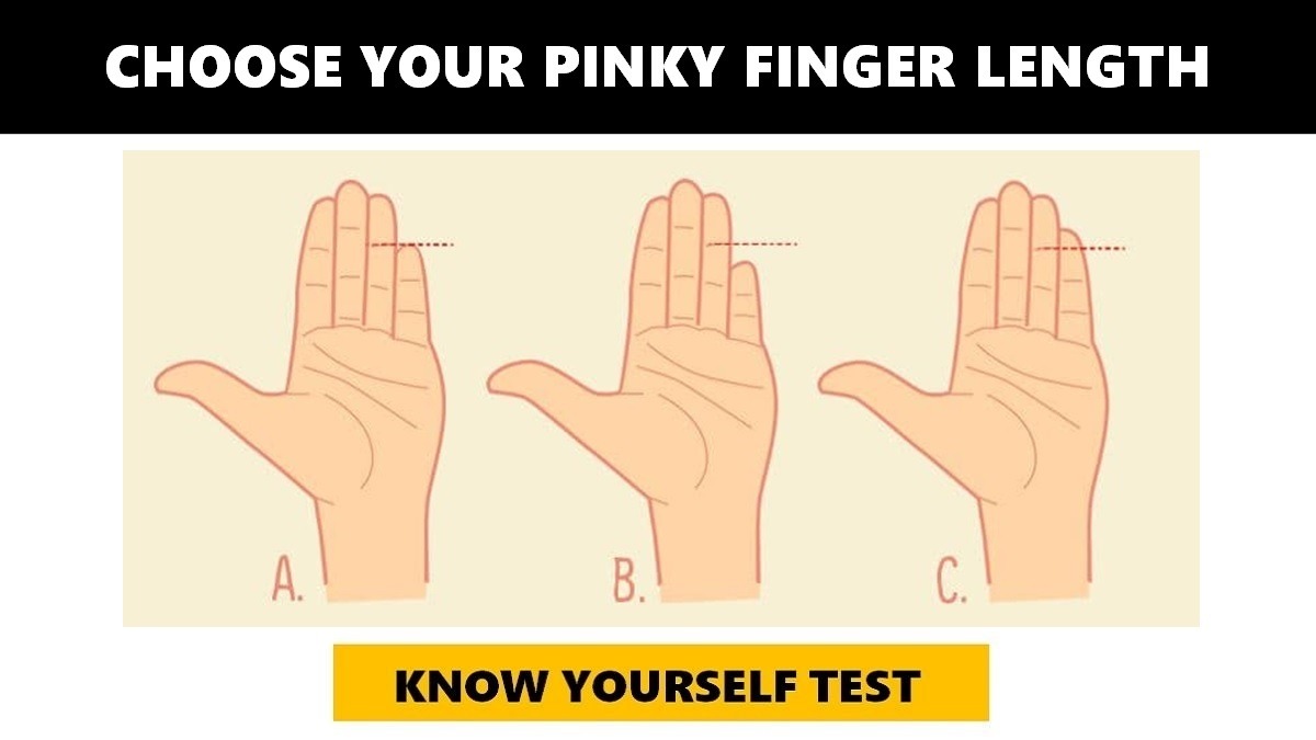 Know Yourself Test: Check Your Pinky Finger Length to Know Your True Behavioural Style