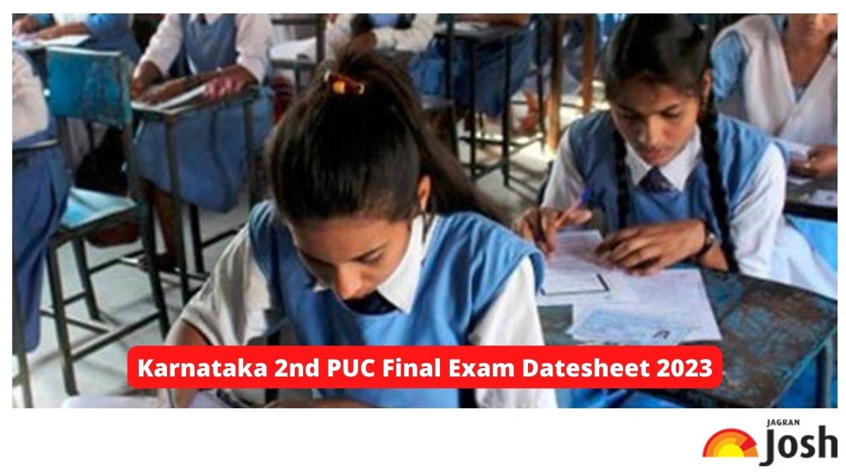 Karnataka 2nd PUC Final Exam Time Table 2023 (OUT)