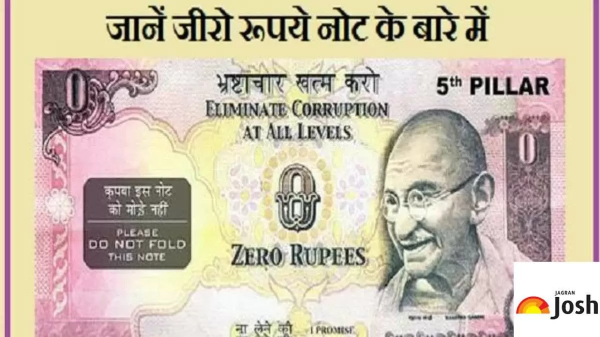 Zero Rupee Note