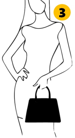 How you hold your bag personality
