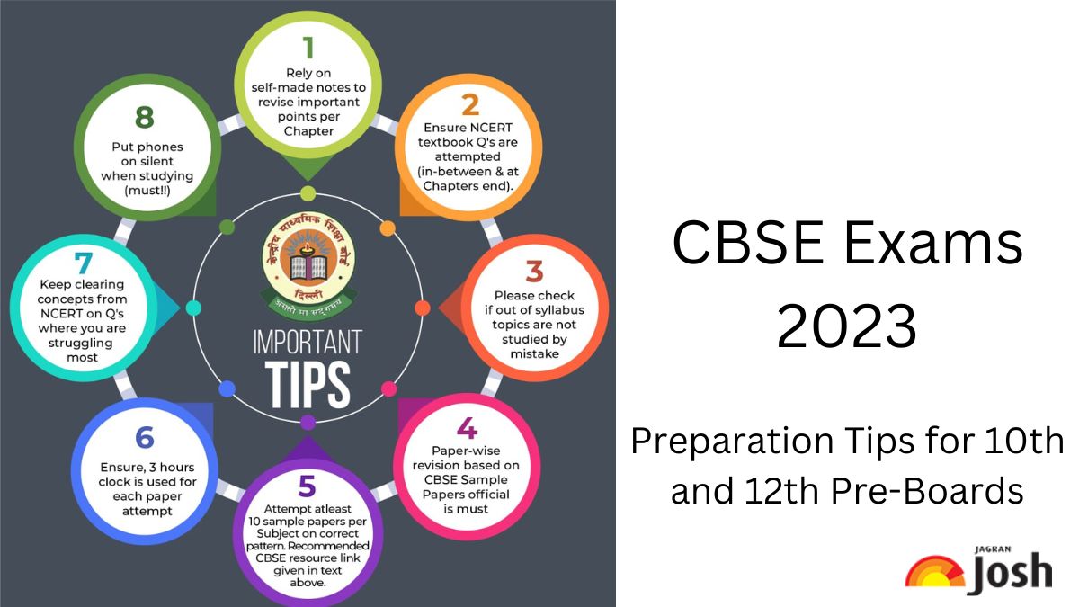 CBSE Exam 2023 Board Issues Tips For Class 10 12 Pre Board   CBSE Preparation Tips 2023 