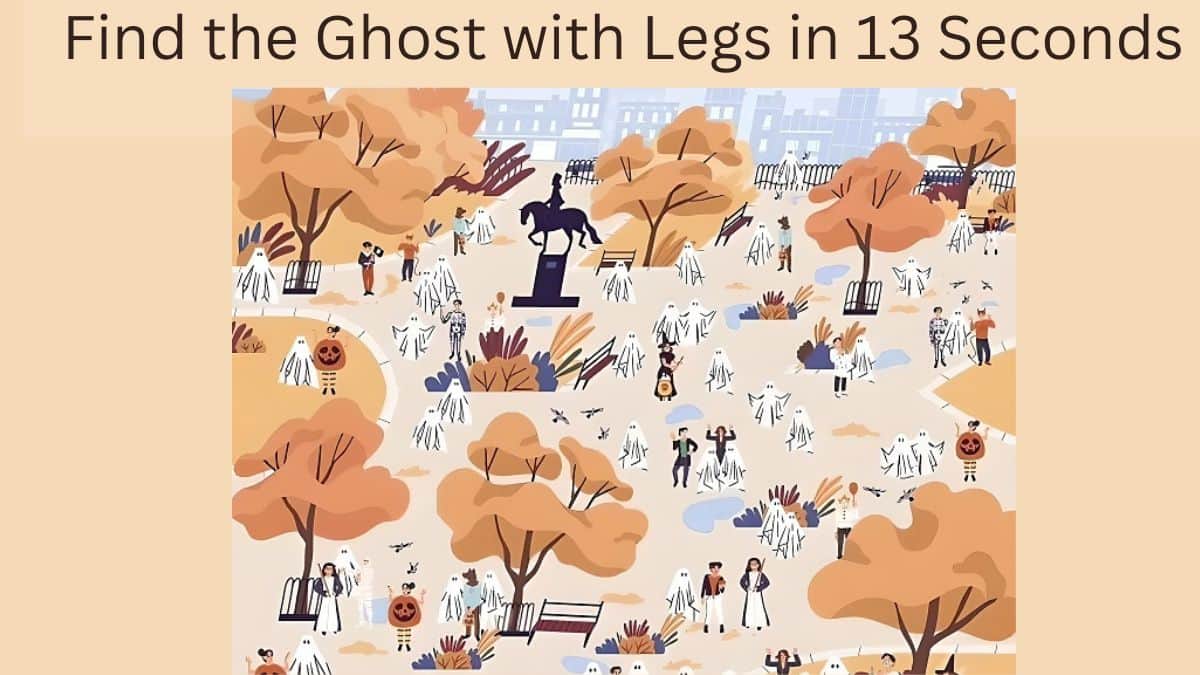 Find Ghost with legs in 13 Seconds
