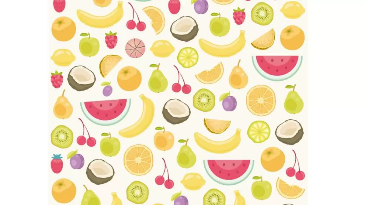 Find the hidden basketball in the fruit basket