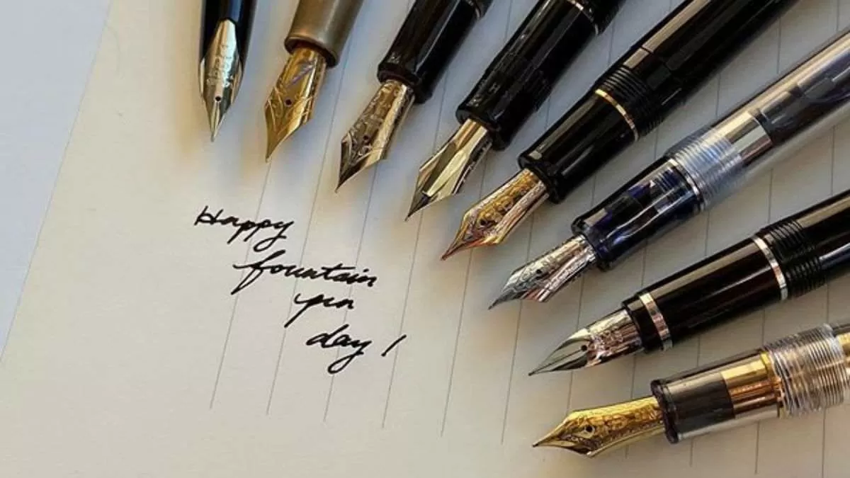 Fountain Pen Day 2022 Date, Day, History, Significance, Facts & More