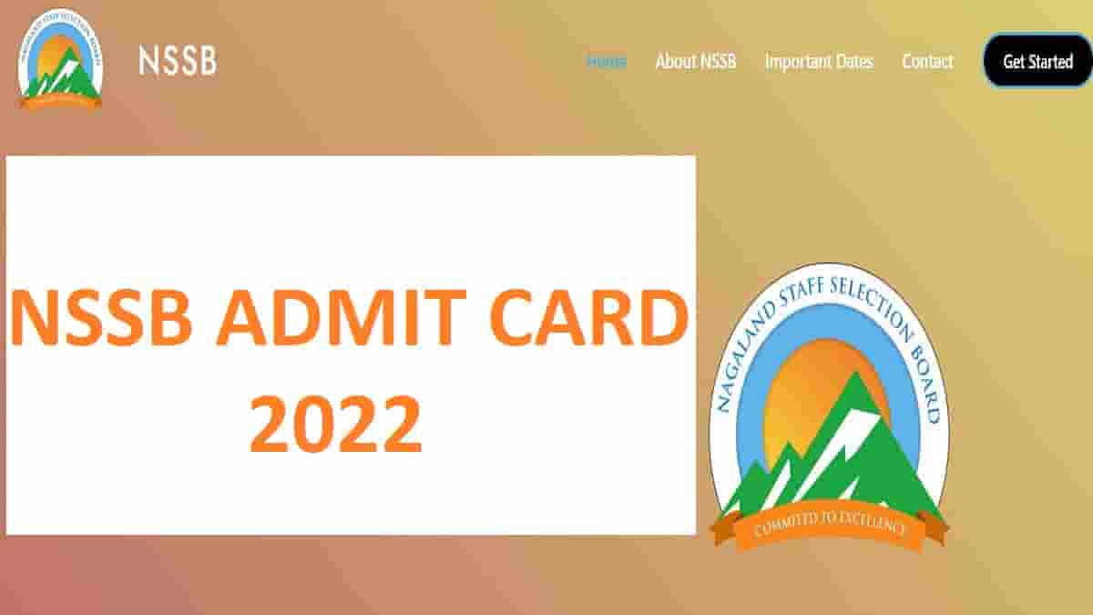 NSSB Admit Card 2022: Check Updates @nssbexam.com, CSRE From 11 Nov