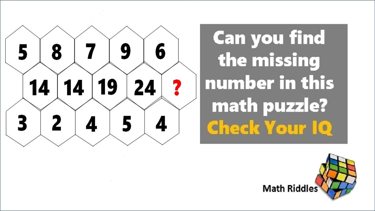 Math Riddles: Missing Number Series Puzzles, Difficulty Level Hard