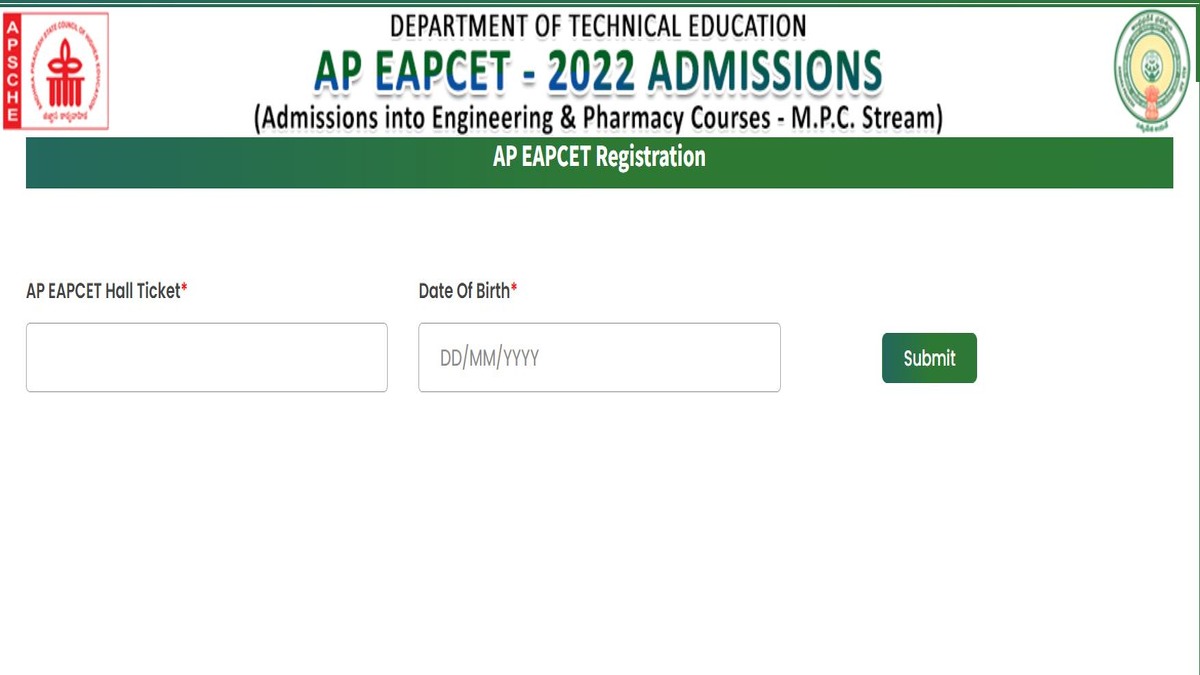 AP EAMCET Counselling Registration 2022 Starts 