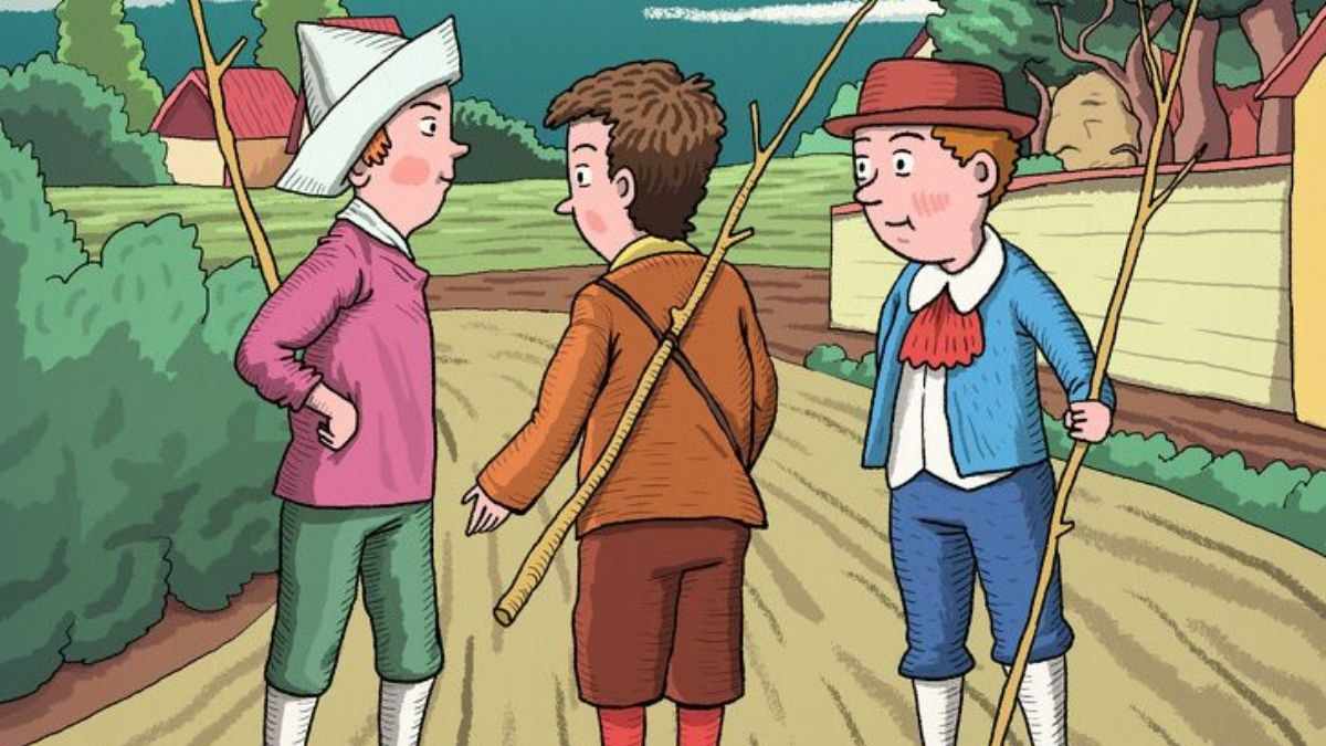 Optical Illusion for Testing Your IQ: Can you help 3 Boys in finding a hidden man’s face in 7 Secs?