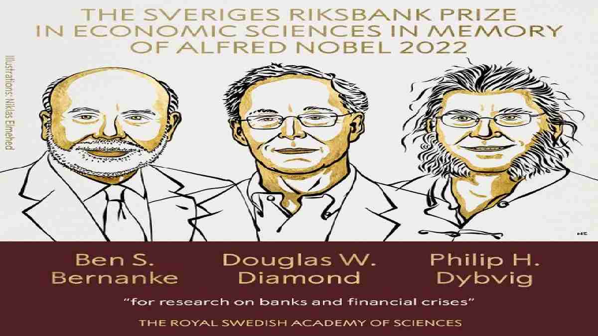 Ben S.Bernanke, Douglas W. Diamond and Philip H.Dybvig win Nobel prize in Economics