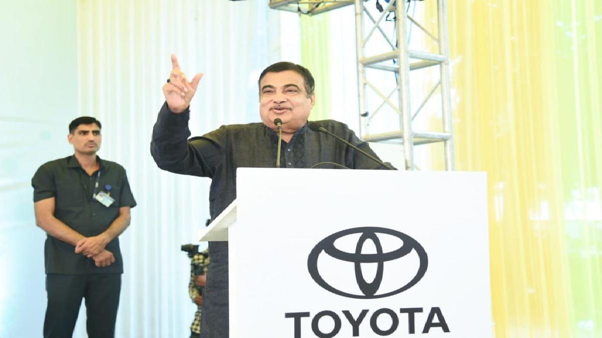 Toyota Corolla Altis was launched by Nitin Gadkari.