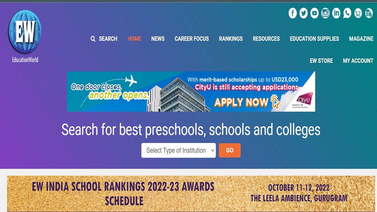 World School Rankings 2022 Delhi Schools at Top Spot in State