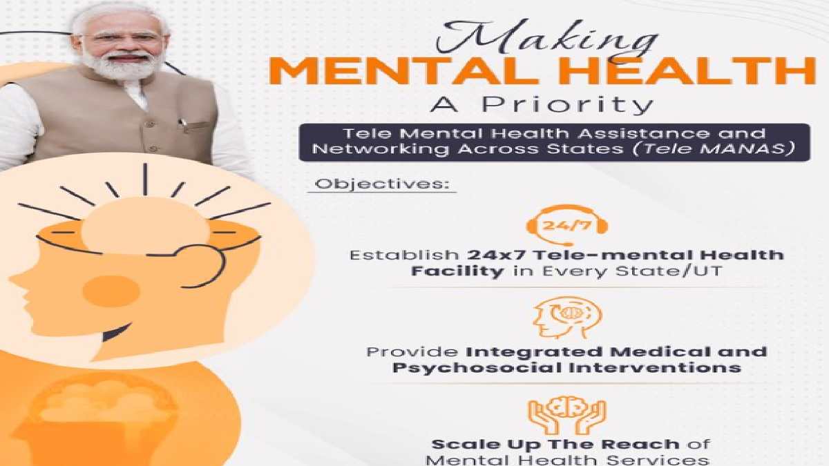24 7 Tele mental Health Service Launched By The Government