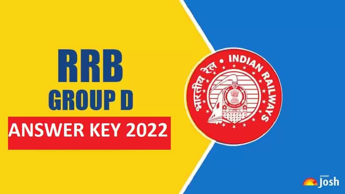 RRB Group D Answer Key 2022