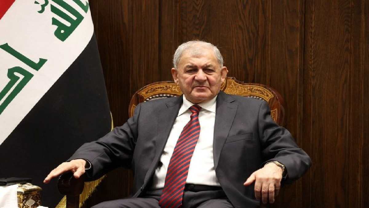 Kurdish politician Abdul Latif Rashid, the new president of Iraq