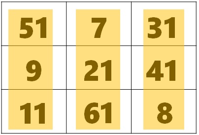 Math Riddles: Can You Find the Logic in this Magic Square Logic 3×3?