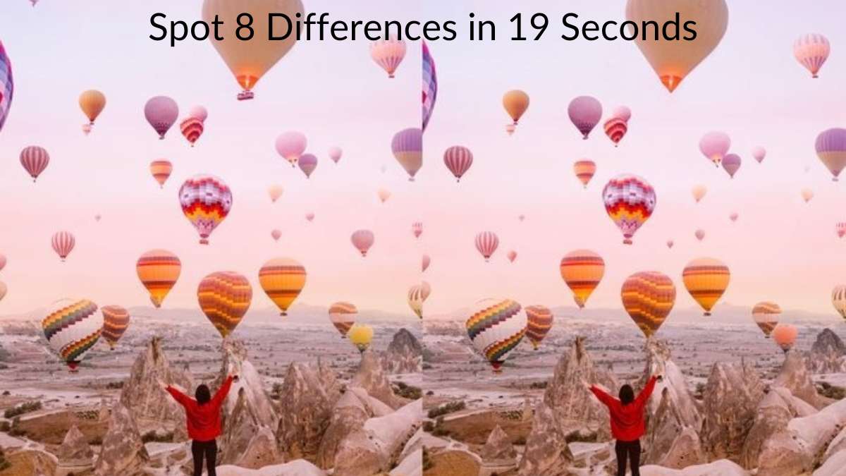 Spot 8 Differences in 19 Seconds