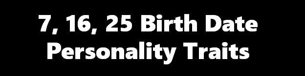 Birth Date Personality Test: What does your birth date say about you?