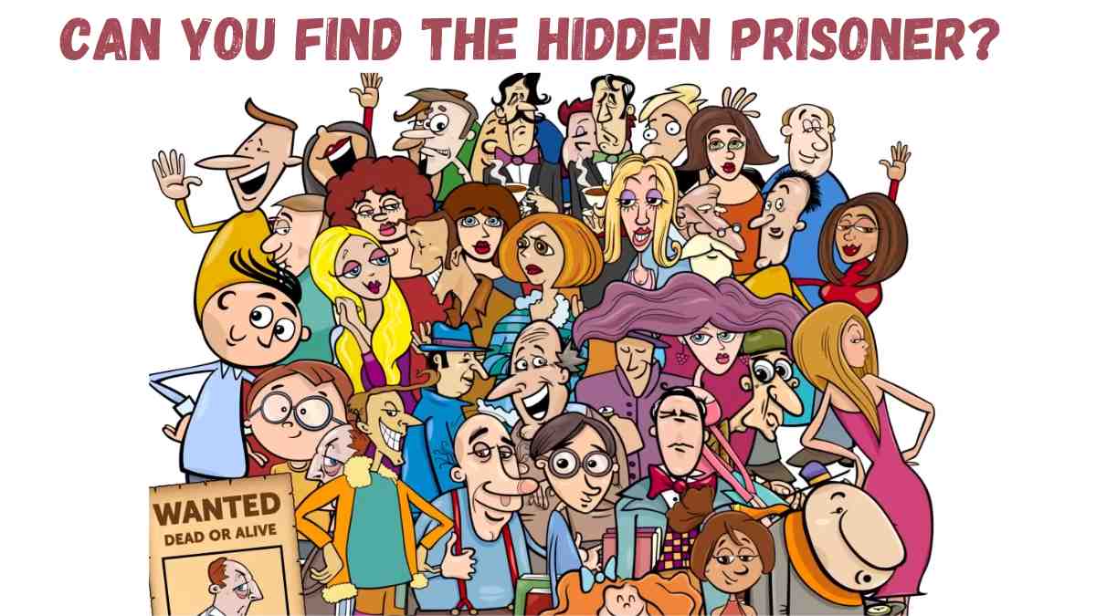 Oh No! Can You Find The Escaped Prisoner In This Brain Teaser?