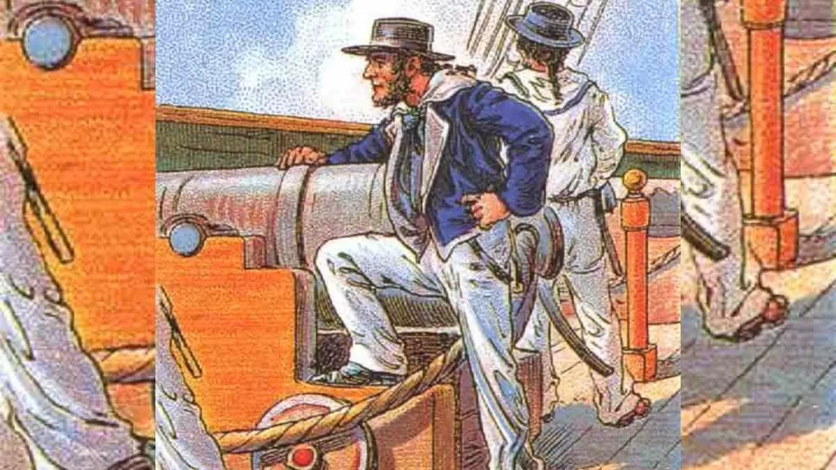 Vintage Optical Illusion for Testing Your Brain