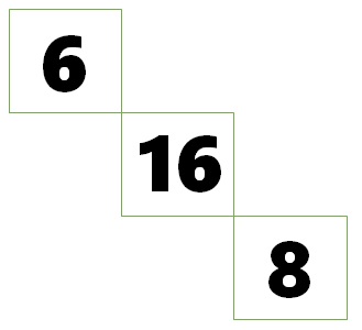 Solution Logic Puzzle #1 Answer: 10 Solution We will solve this math puzzle in parts. First let us start with the first shape in this row. => 6 x 8 / 3 = 16  Similarly, we shall solve the third shape in this row. => 9 x 7 / 3 = 21   Similarly, we shall apply the same logic to figure out the missing number in the place of the question mark in the second shape in this row. => 5 x 6 / 3 = 10   Tell us in comments: Did you solve this find missing number puzzle correctly in 30 seconds?