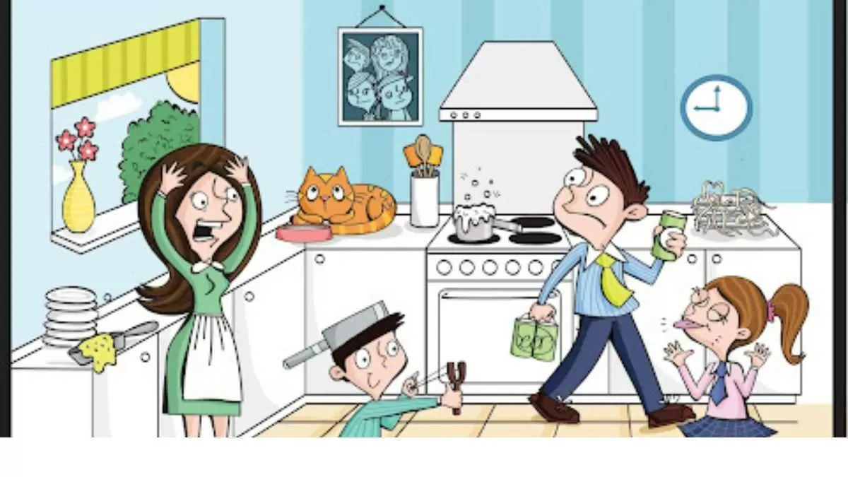 Brain Teaser: What’s Cooking! Peep inside the kitchen and find the six ...