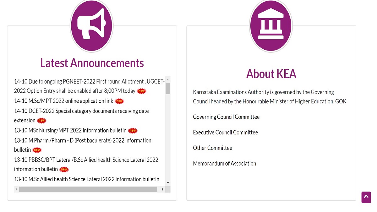 Karnataka PGCET 2022 Application Fee