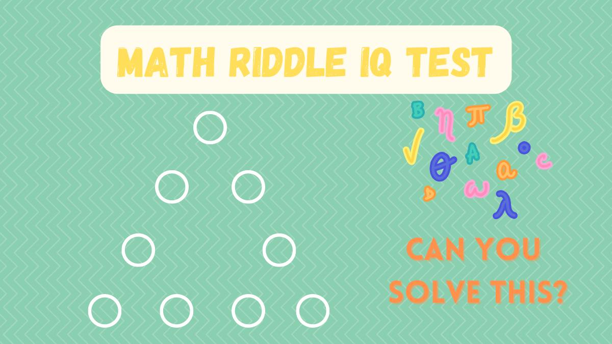 Math Riddle IQ Test: Place Numbers From 1-9 So That Each Side Of The Triangle Sums Up To 17. 