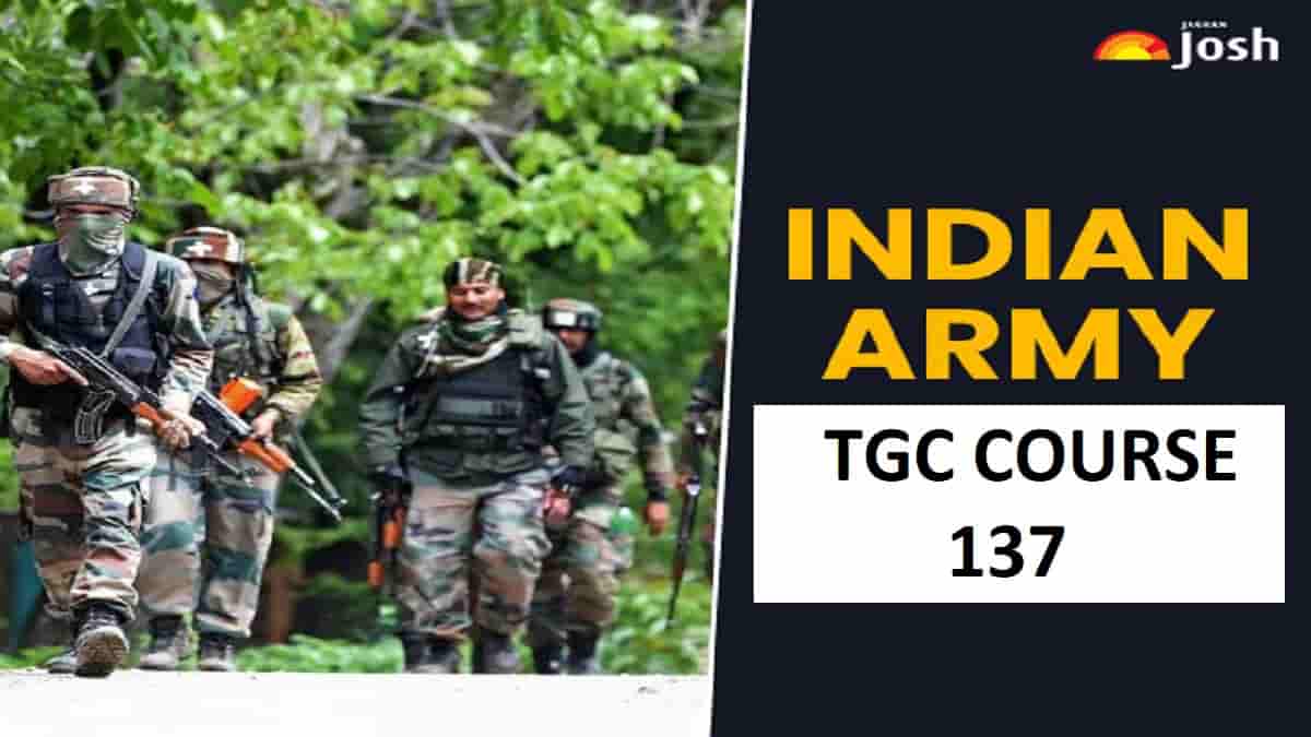 Indian Army TGC 137 Recruitment 2022