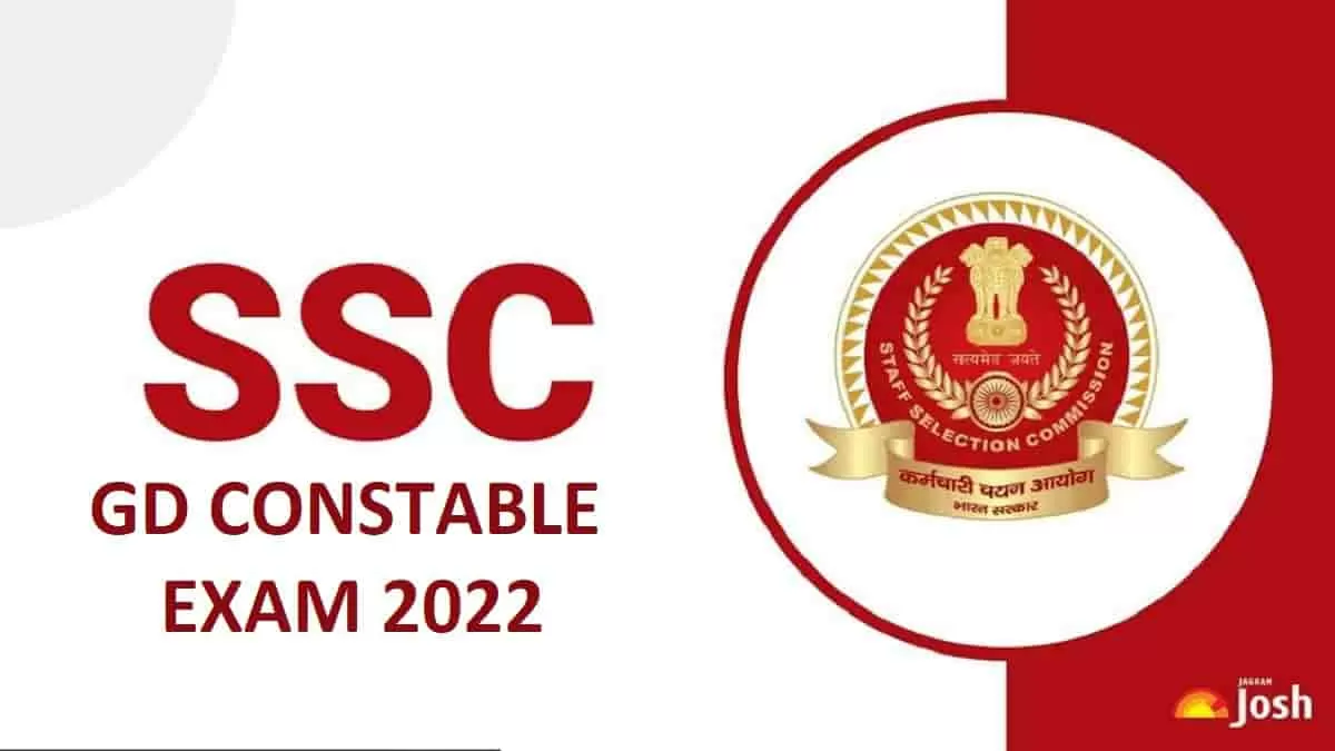 Ssc Gd Constable Recruitment Notification Out For Post Ssc