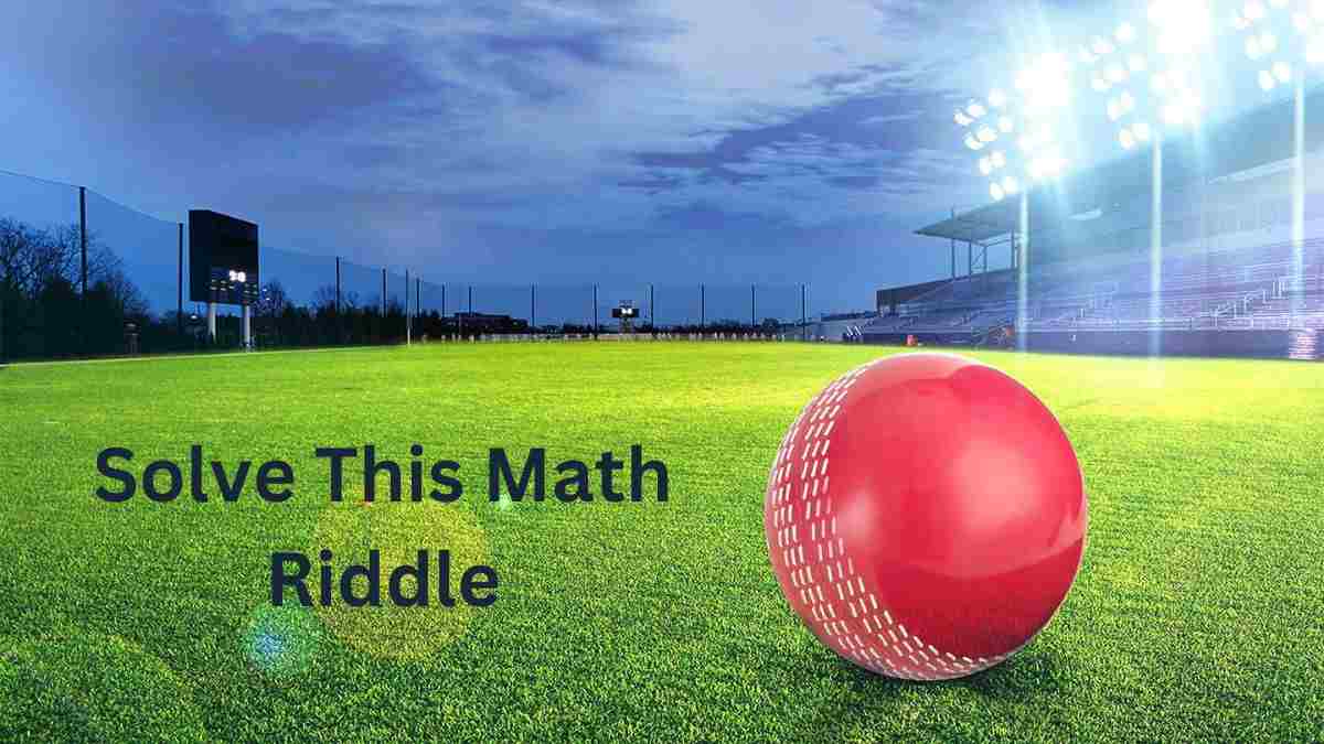 Solve this Math Riddle based on India and England Tournament