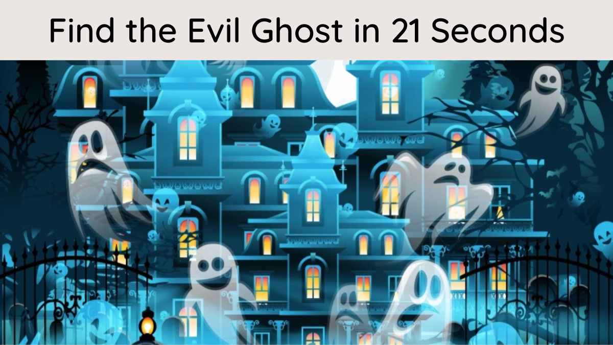 Find Evil Ghost in 21 Seconds