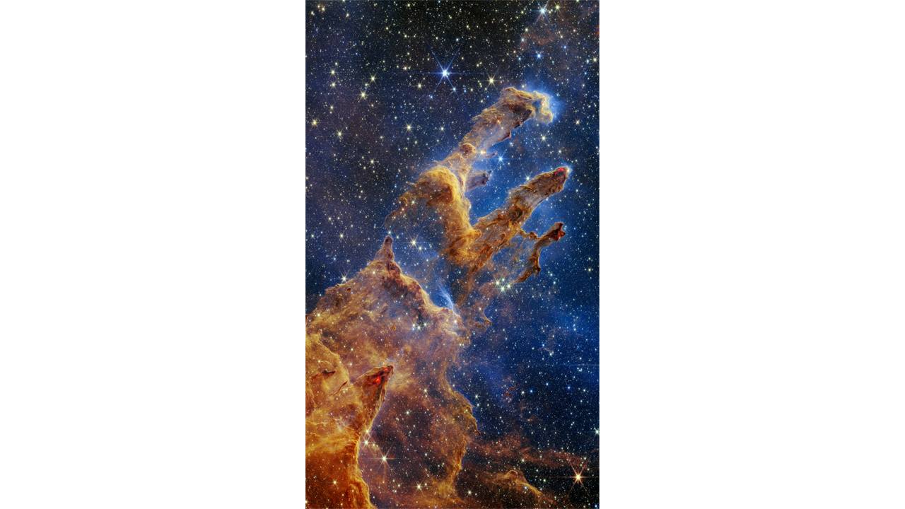 What Are The 'Pillars Of Creation' Captured By Nasa’s James b Telescope?